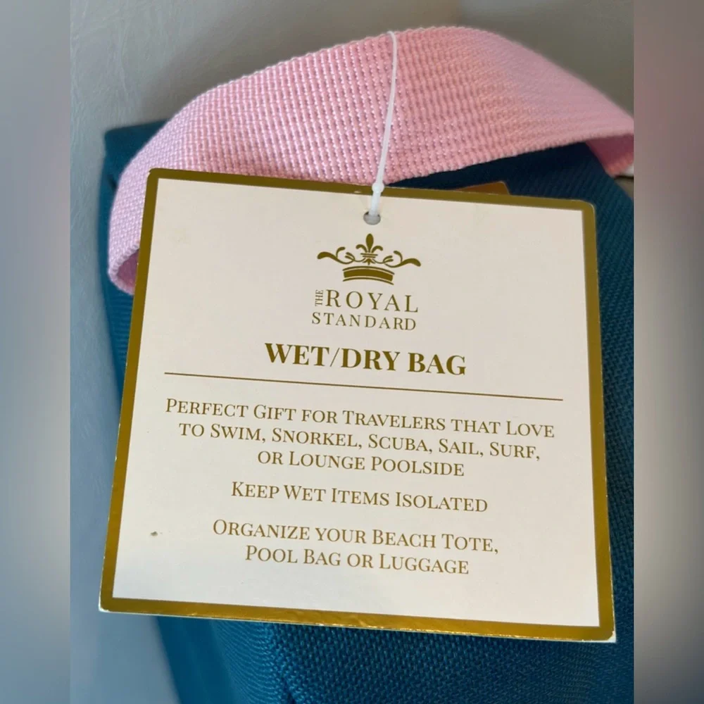 THE ROYAL STANDARD Stay Beautiful Grenada Floral Cosmetic Wet/Dry Bag Case NWT